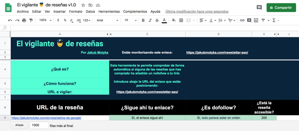 Vigilante de reseñas v1.0