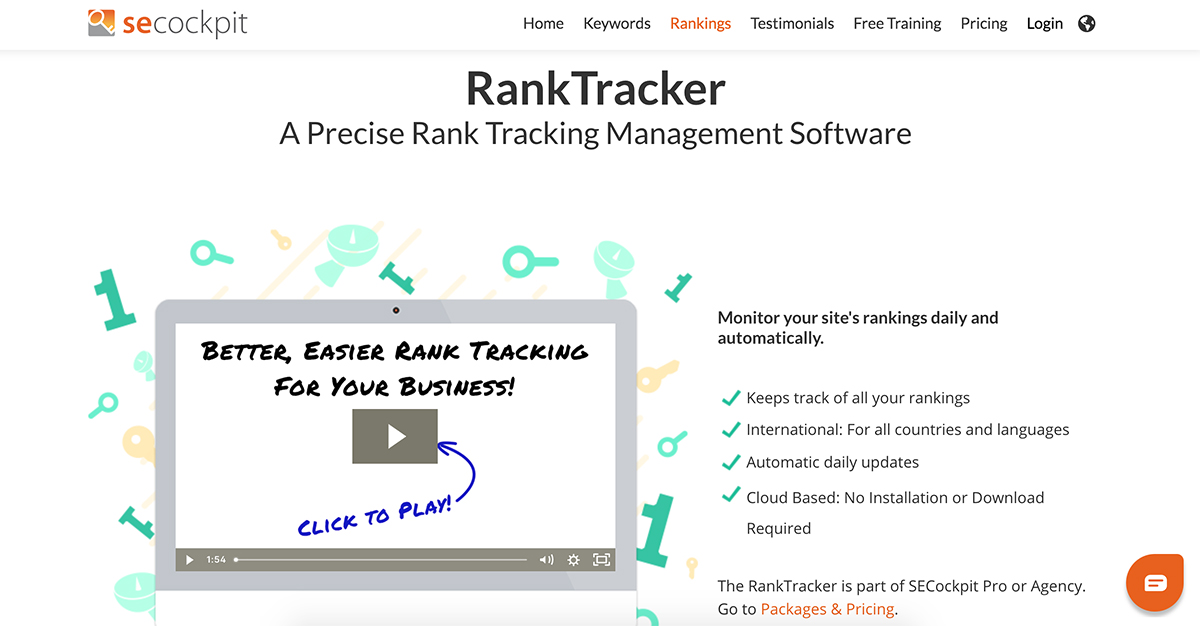 RankTracker de SECockpit