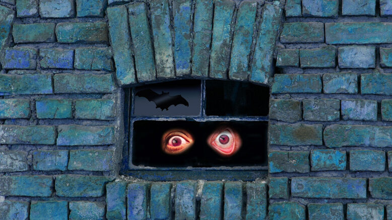Muro con ojos
